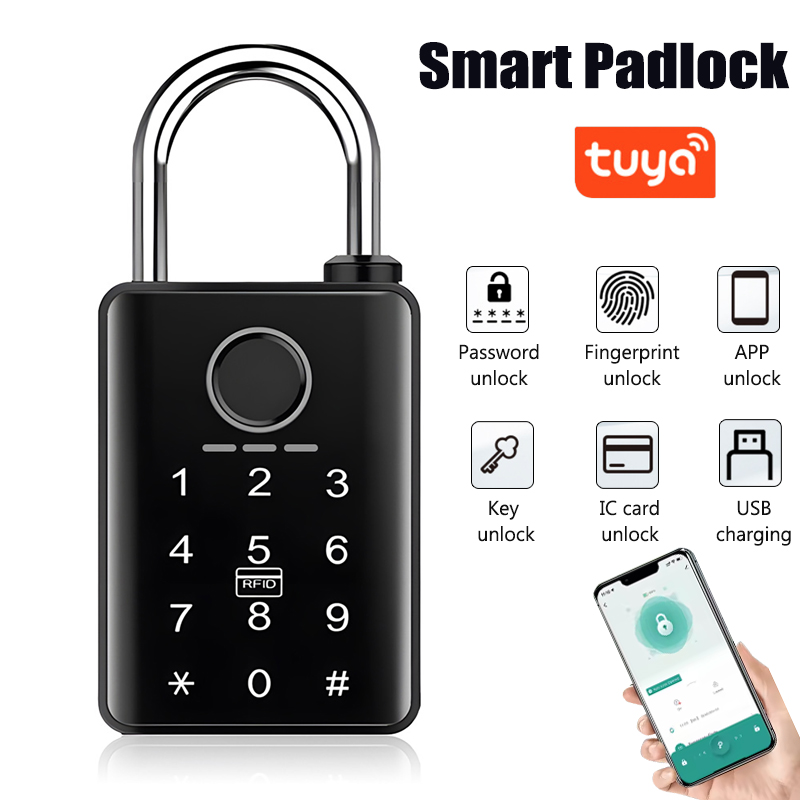 Smart Door Lock Wifi - Tuya inteligente fechadura da porta cadeado