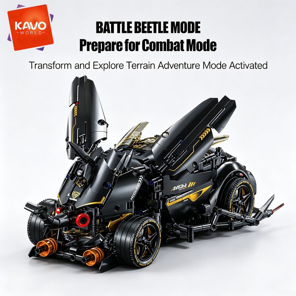 Stem Robotics Kit - KAVOWORLD 1248 peças MOC Blocos de