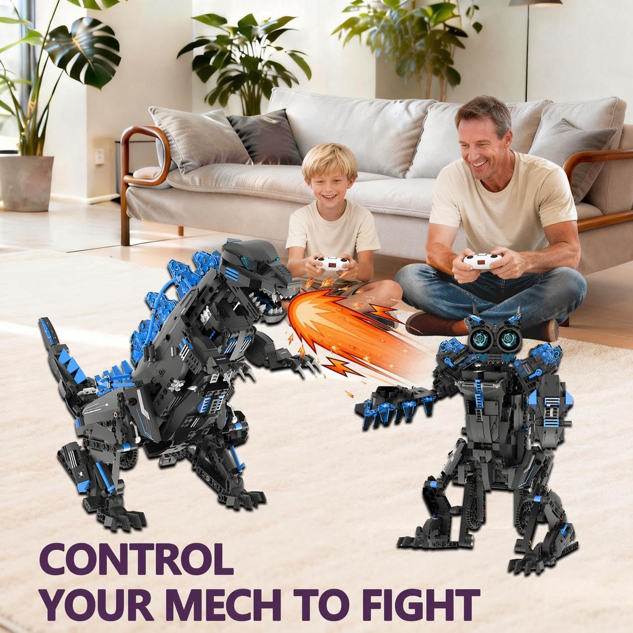 Stem Robotics Kit - Kit de construção de robô dinossauro