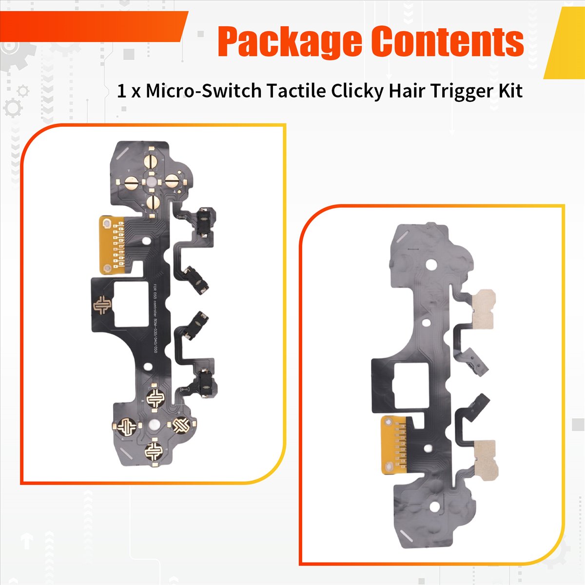 Microcontroller Kit - Baobao-Kit de gatilho de cabelo tátil