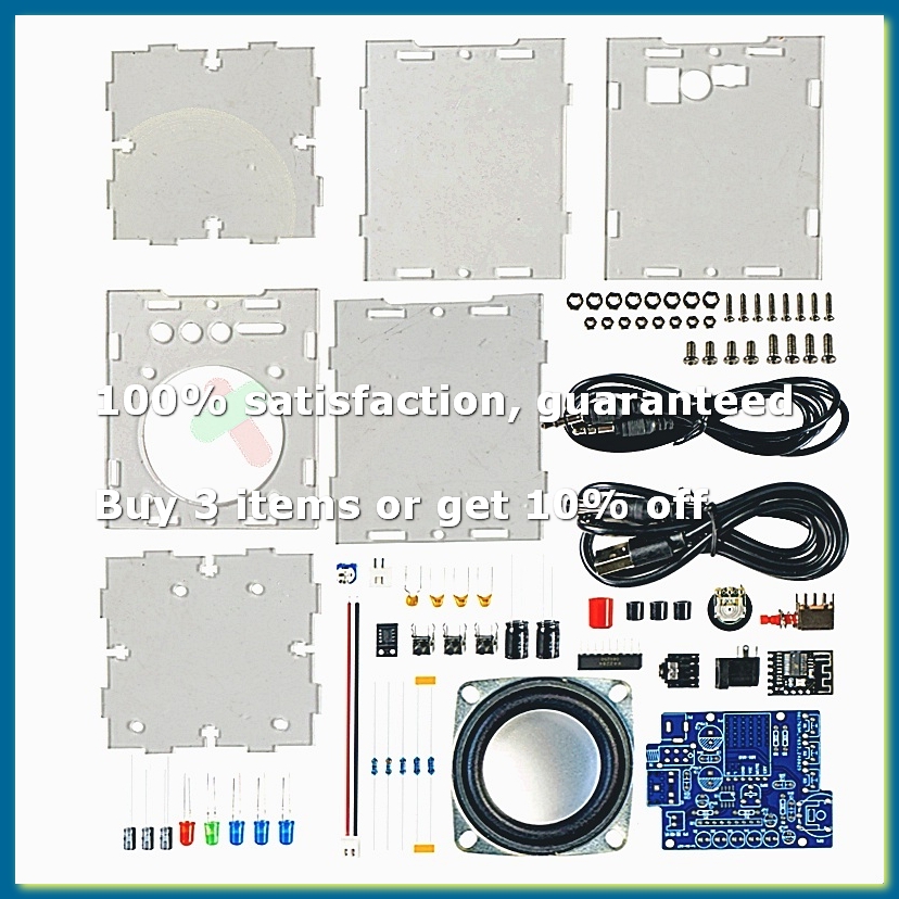Electronics Project Kit - Kit de Alto-falante Bluetooth DIY, Projeto