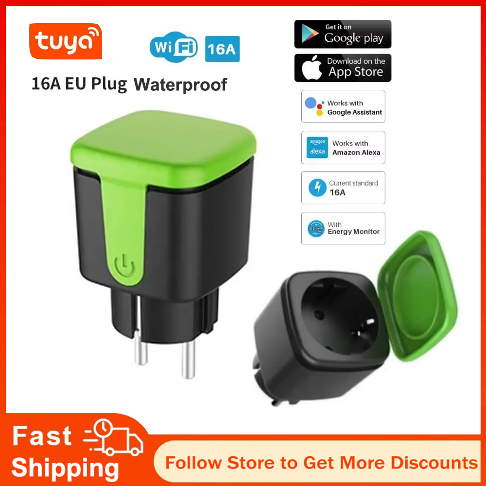 Wifi Smart Plug - Tomada Inteligente Tuya EU 16A WiFi