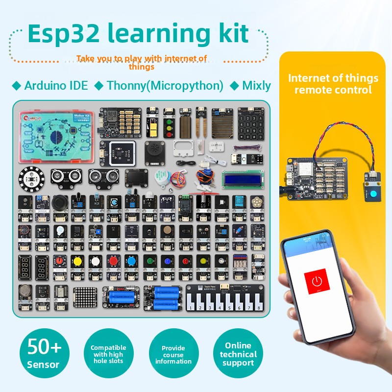 Placa de Desenvolvimento ESP32 - Iot Kit Beginner avaliação e preço