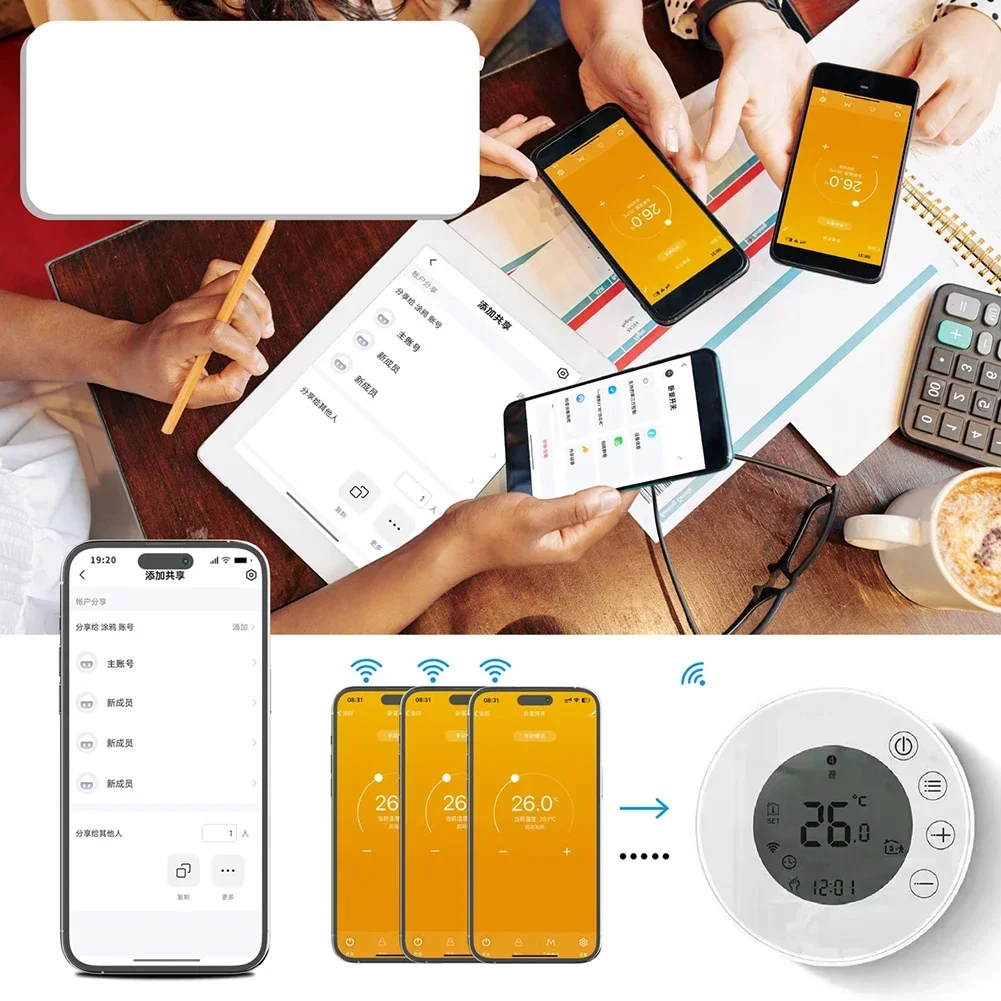 Termostato de acesso remoto co - Wifi Thermostat avaliação e preço