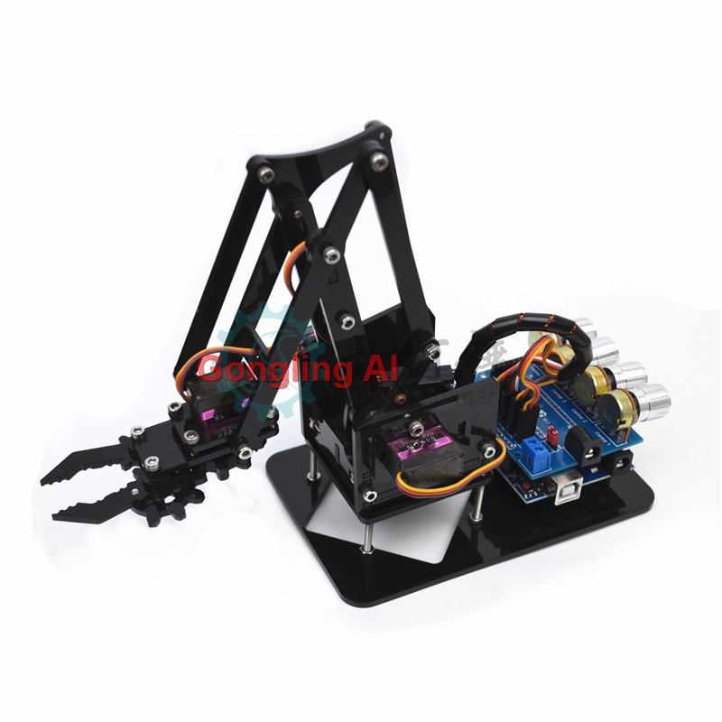 Braço Robótico Mecânico SG90 c - Stem Robotics Kit avaliação e preço