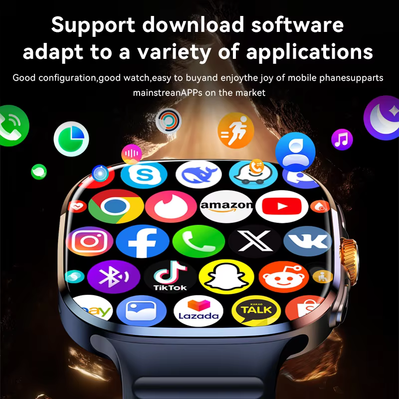 Novo Smartwatch 4G 5G com Cart - Wifi Thermostat avaliação e preço