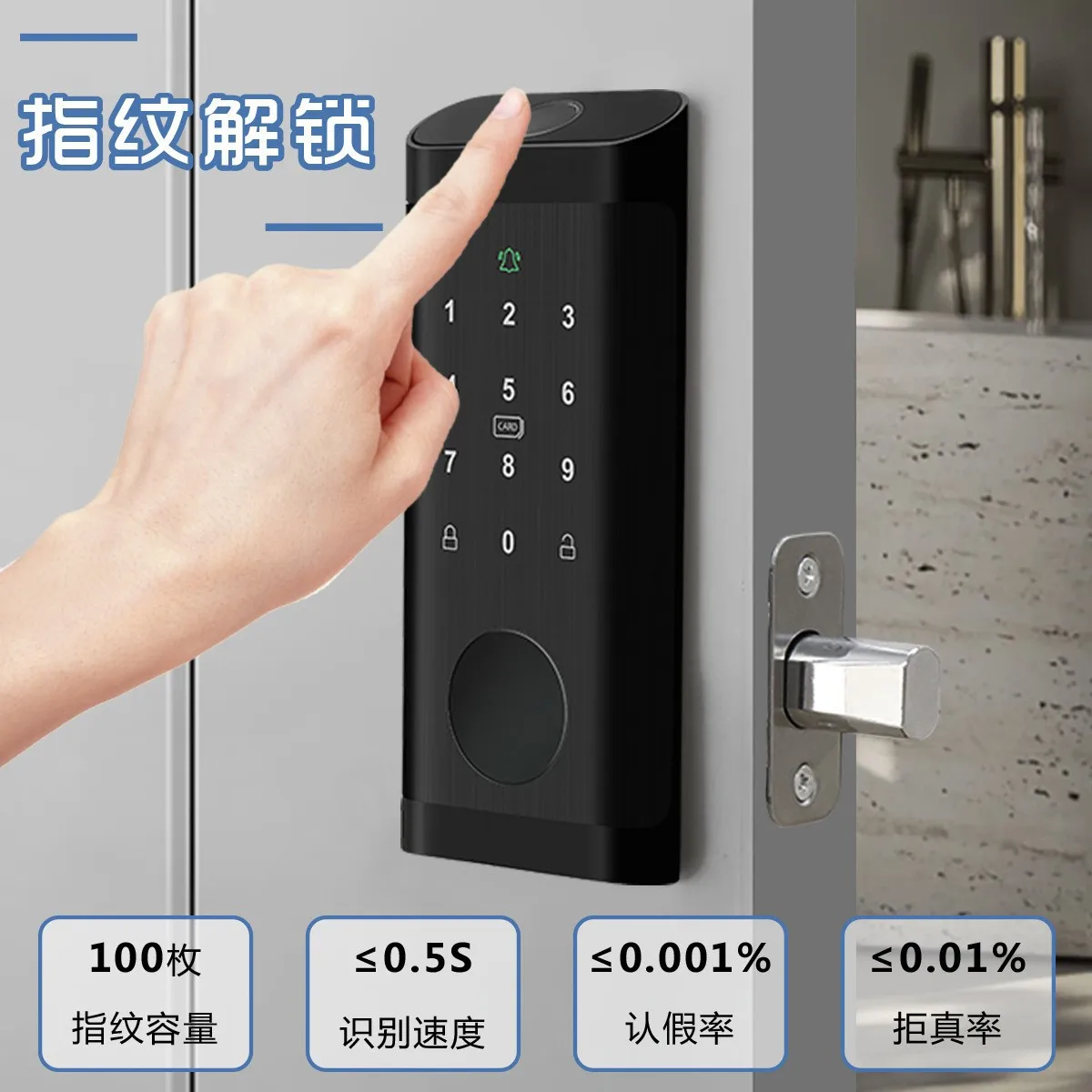 Fechadura com impressão digita - Smart Door Lock Wifi avaliação e preço