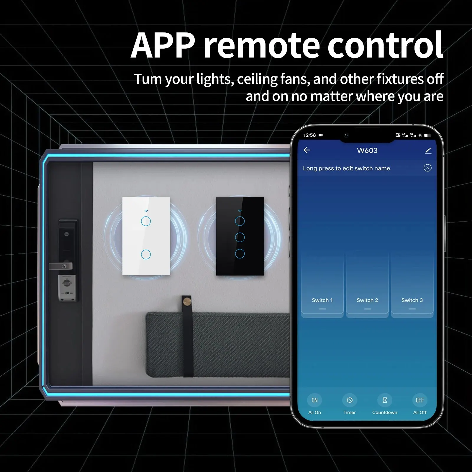 Interruptor de luz inteligente - Smart Light Switch Wifi avaliação e preço