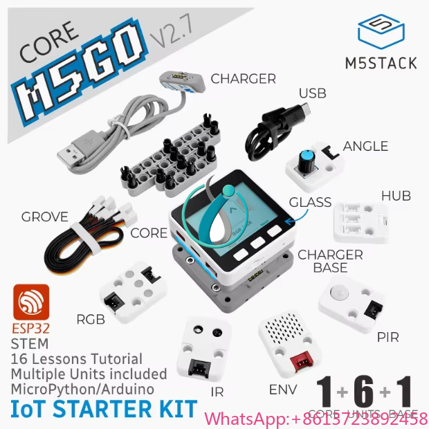 Novo produto Oficial M5Stack M - Iot Kit Beginner avaliação e preço