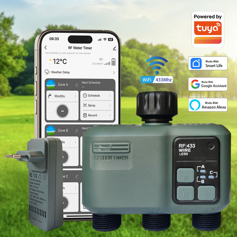 Temporizador de Água Tuya Wifi - Wifi Smart Plug avaliação e preço