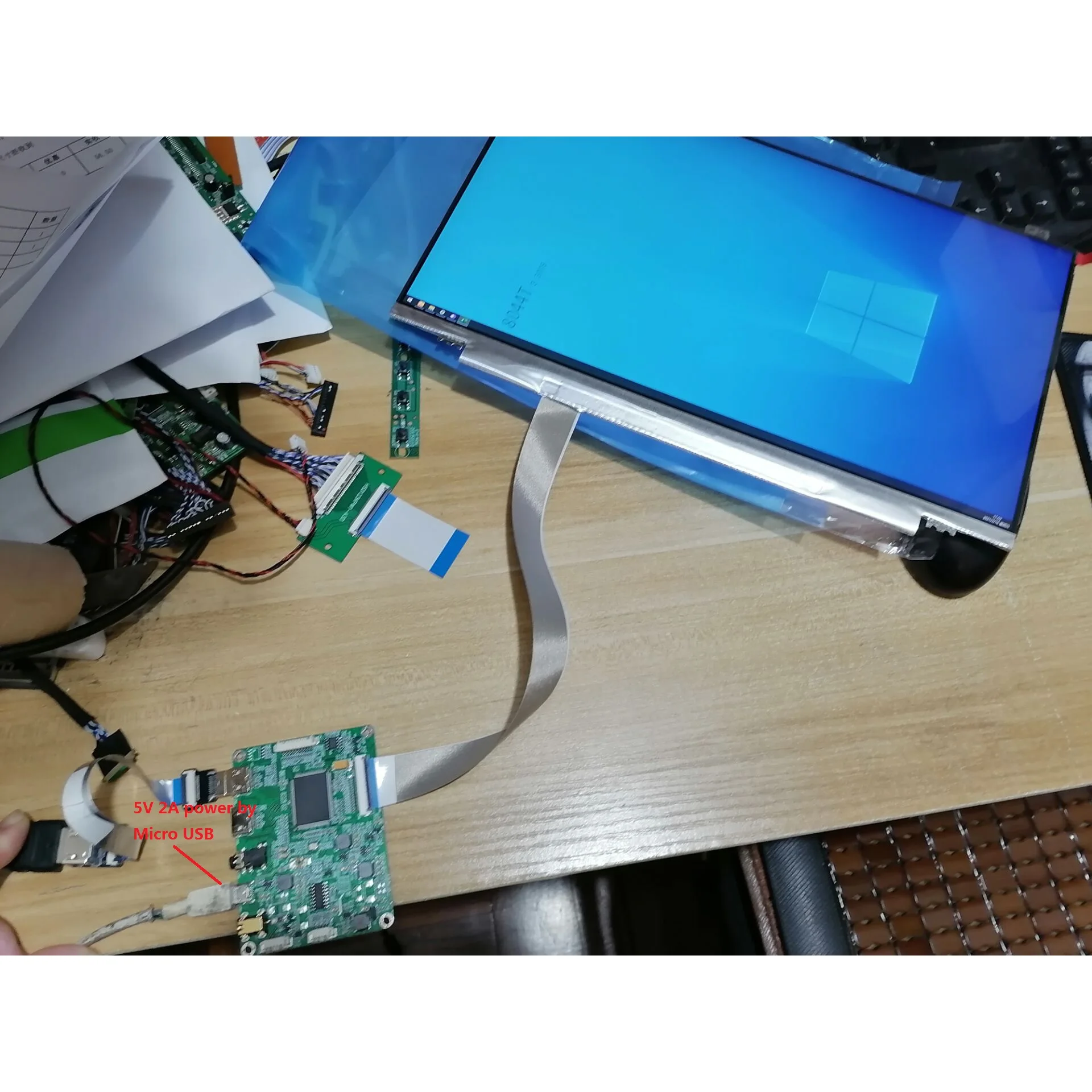 Kit para monitor b140han01 2 h - Microcontroller Kit avaliação e preço