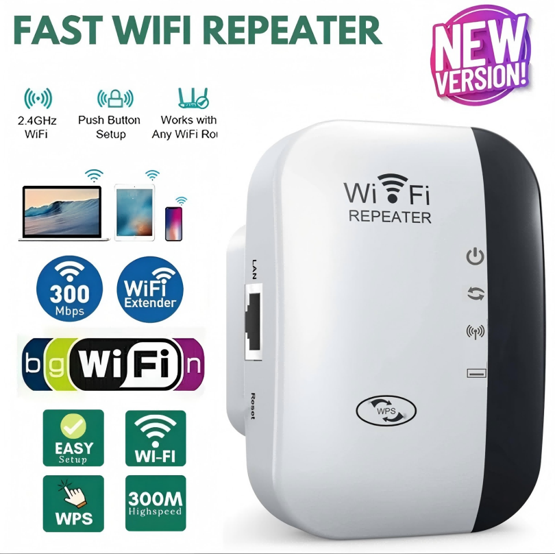 Repetidor WiFi de 300Mbps, Ext - Wifi Smart Plug avaliação e preço