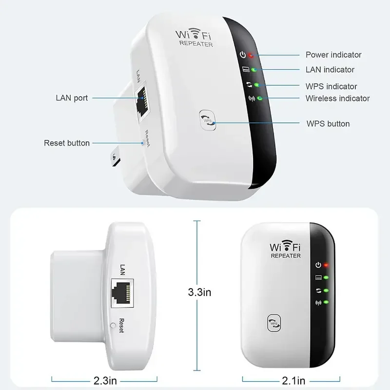 Repetidor WiFi de 300Mbps, Ext - Wifi Smart Plug avaliação e preço