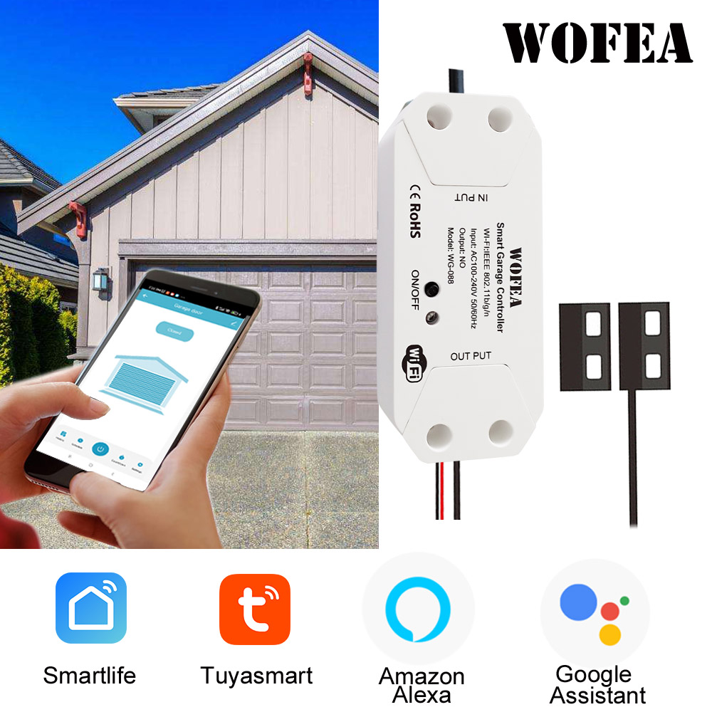 Controlador de Abertura de Por - Wifi Smart Plug avaliação e preço